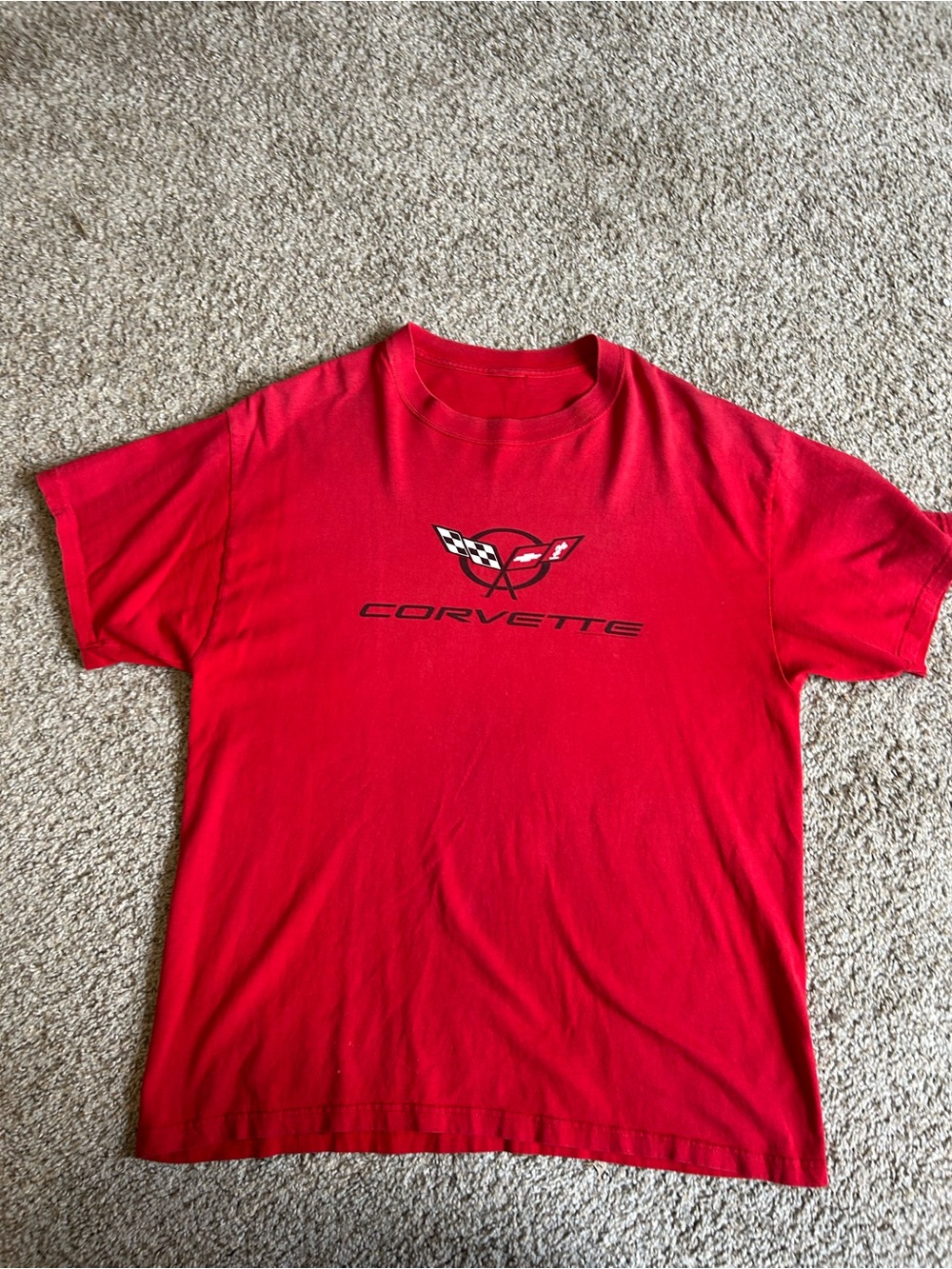 Vintage Chevrolet Corvette C5 Red T-Shirt Medium